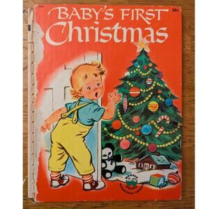 Baby's First Christmas, A Wonder Book,1959(VINTAGE Holiday)